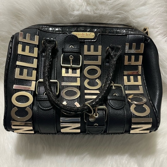 Nicole Lee Hilliard Boston Belt with Gold Embellish Handbag - Picture 1 of 6